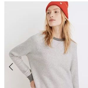 Madewell Airyterry Crewnexk sweatshirt